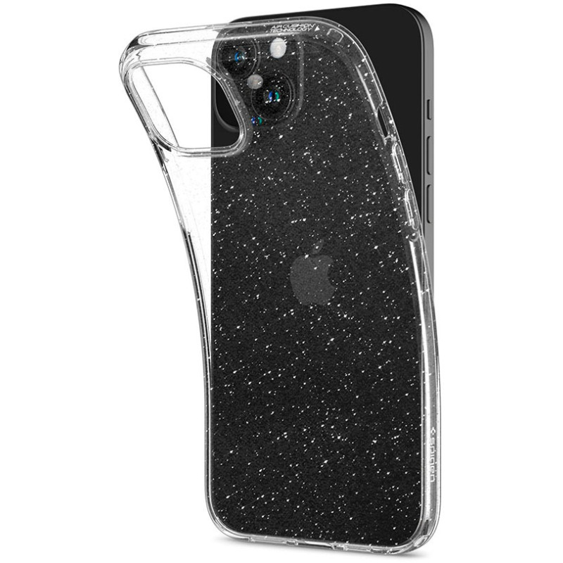 Чохол Spigen для Apple iPhone 15 Liquid Crystal Glitter, Crystal Quartz