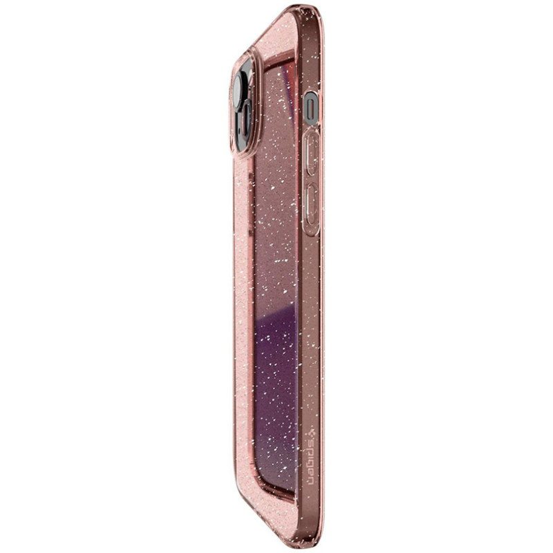 Чохол Spigen для Apple iPhone 15 Liquid Crystal Glitter, Rose Quartz