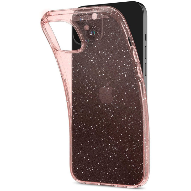 Чохол Spigen для Apple iPhone 15 Liquid Crystal Glitter, Rose Quartz