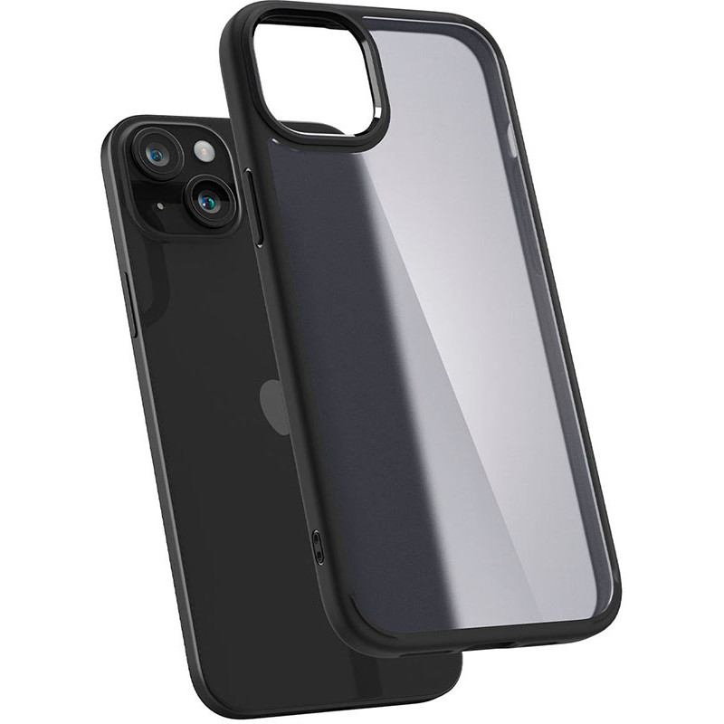 Чохол Spigen для Apple iPhone 15 Plus Ultra Hybrid, Frost Black