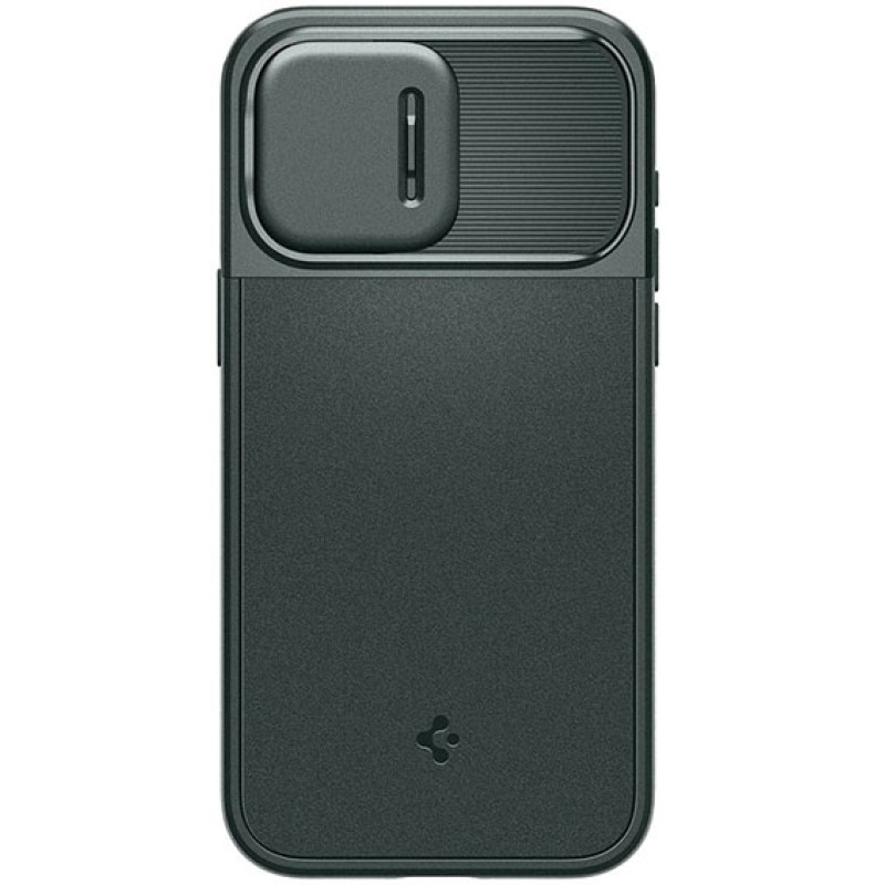 Чохол Spigen для Apple iPhone 15 Pro Max Optik Armor MagFit Abyss, Green