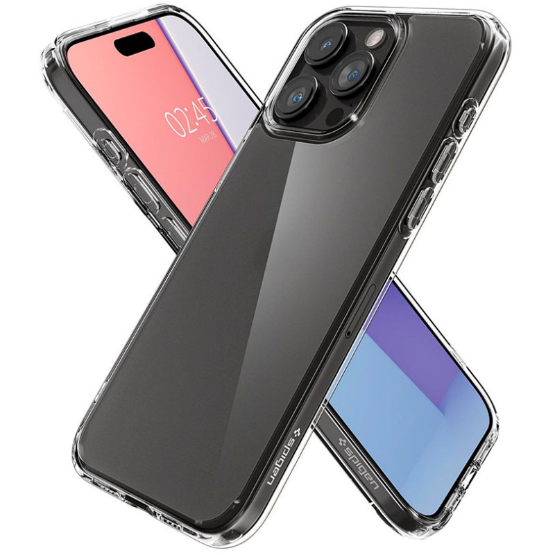Чохол Spigen для Apple iPhone 15 Pro Max Ultra Hybrid, Frost Clear