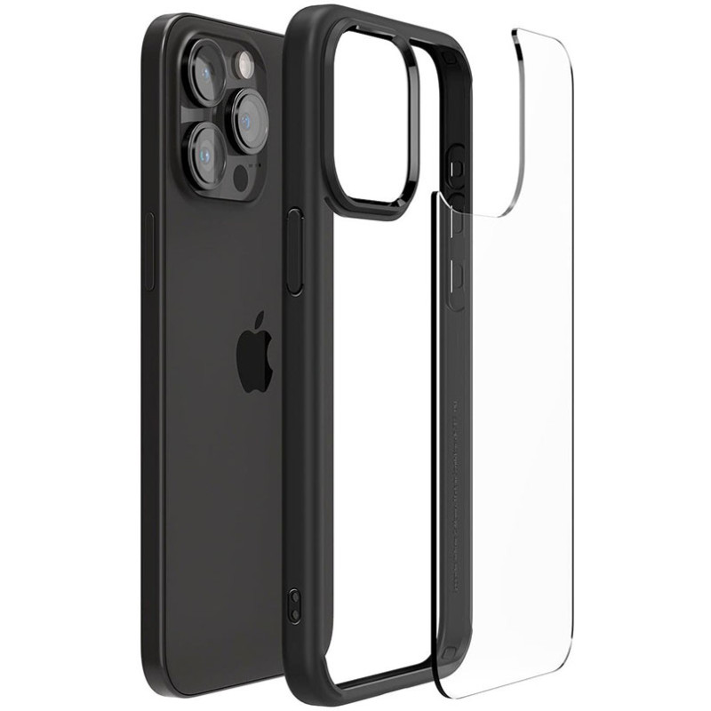 Чохол Spigen для Apple iPhone 15 Pro Ultra Hybrid, Matte Black