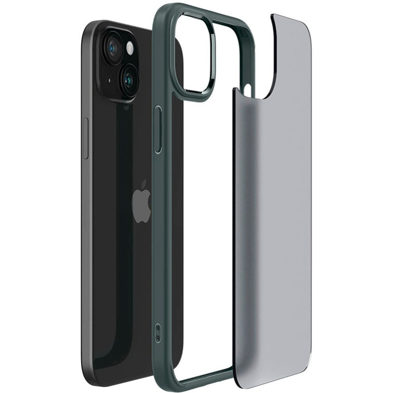 Чохол Spigen для Apple iPhone 15 Ultra Hybrid, Frost Green