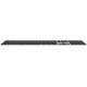 Клавіатура Apple Magic Keyboard with Touch ID та цифровою панеллю, Black Keys RU