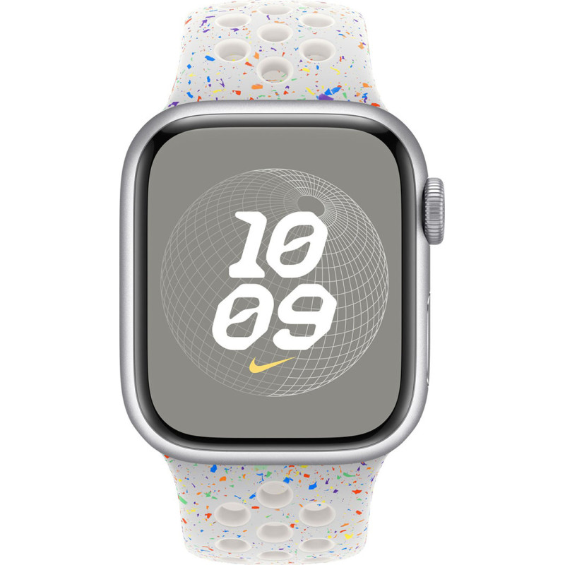 Ремінець Apple для 41mm Pure Platinum Nike Sport Band M/L