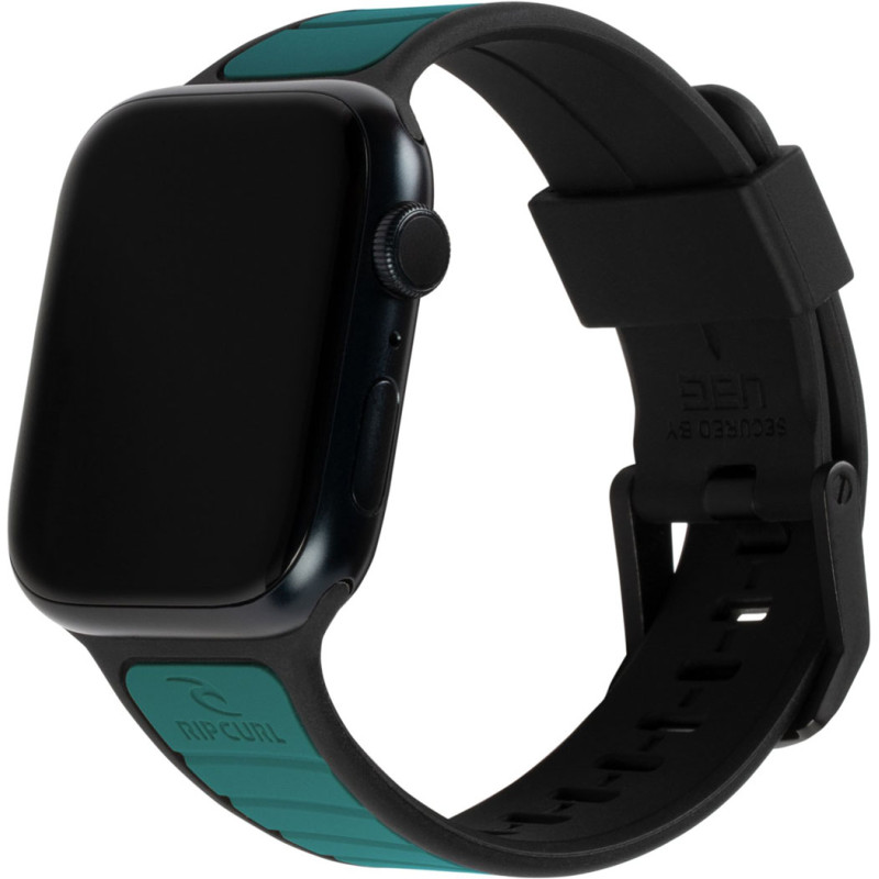 Ремінець UAG для Apple Watch 45/44/42 Torquay, Black-Turquoise