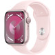 Смартгодинник Apple Watch Series 9 GPS 45mm Pink Aluminium Case with Light Pink Sport Band – S/M